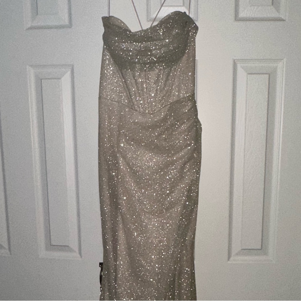Maxi high leg slit dress
